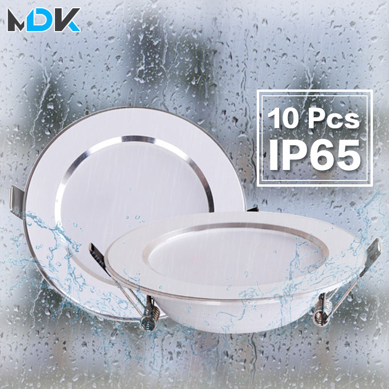 Outdoor Lighting Under Roof - 10 Teile/los Dimmbare Wasserdichte LED Unten