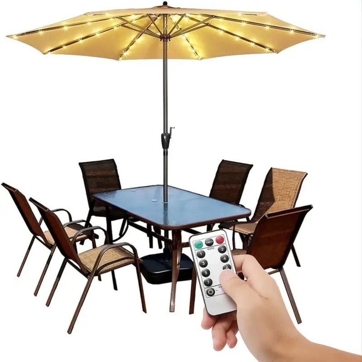 Outdoor Lighting For Your Yard - 1 Stück beleuchten Ihre Sonnenschirm leuchte,