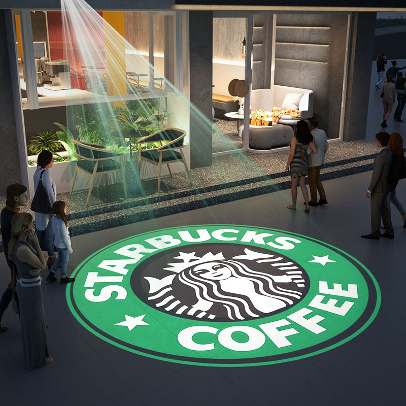 Outdoor Lighting Logo - STLF Logo-Projektor Kostenlose Individuelle Werbebeleuchtung 100W150W