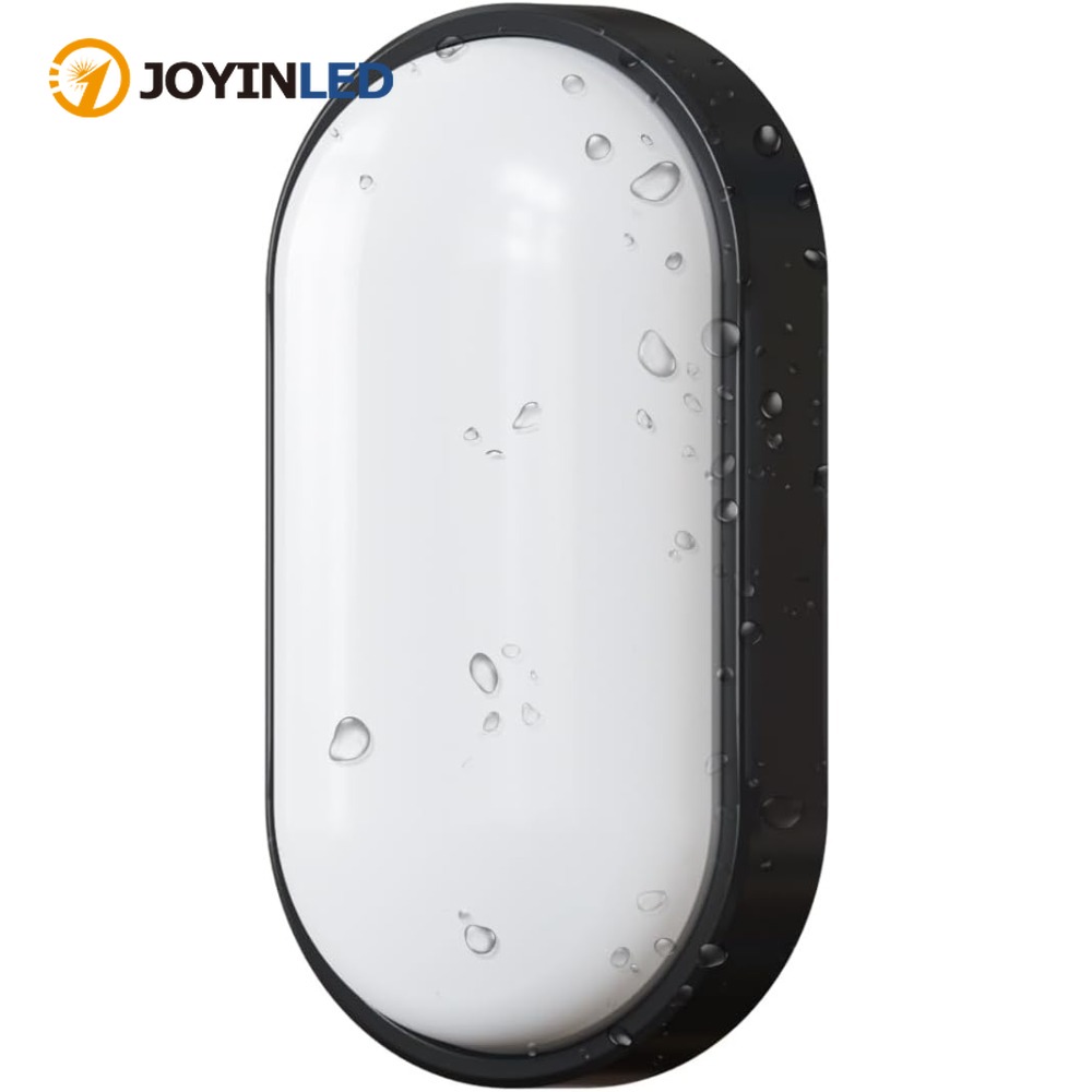 Outdoor Lighting Under Roof - JOYINLED 15W Wandleuchte Ovale LED-Wandlampe für