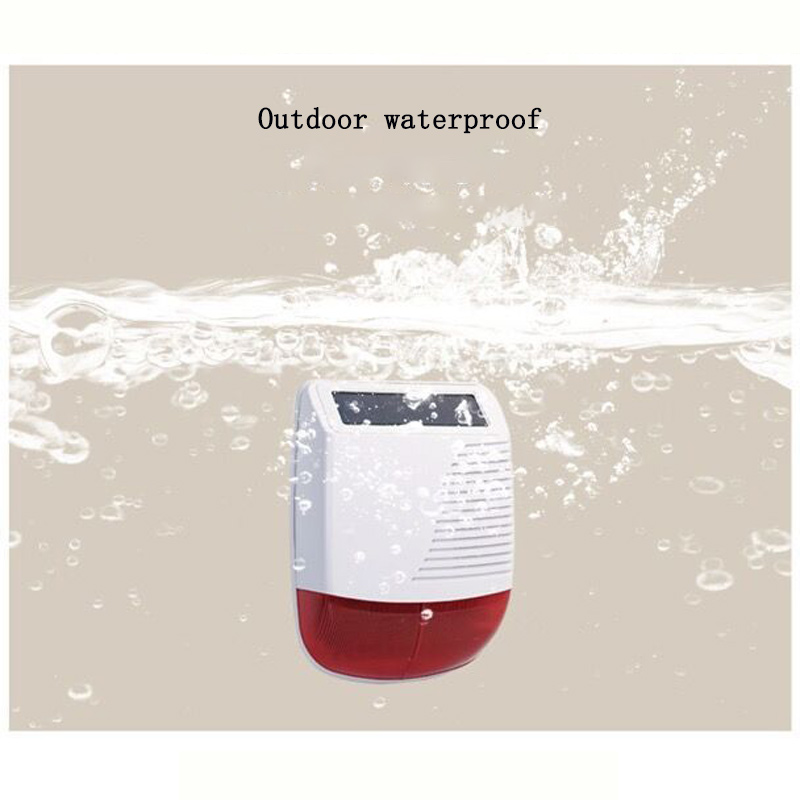 Outdoor Lighting Wireless - 433 MHz kabelloser, wasserdichter, intelligenter akustischer