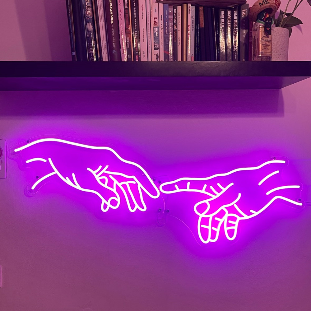 Outdoor Lighting Logo - Benutzerdefiniertes LED-Neonschild für Raumdekoration, personalisiertes Namenslogo,