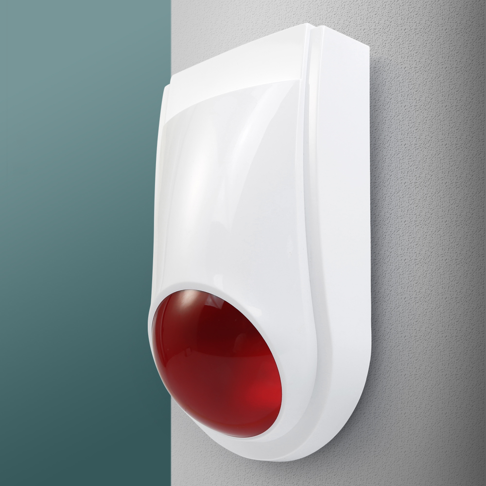 Outdoor Lighting Wireless - Drahtlose Blitzsirene E6 für den Außenbereich