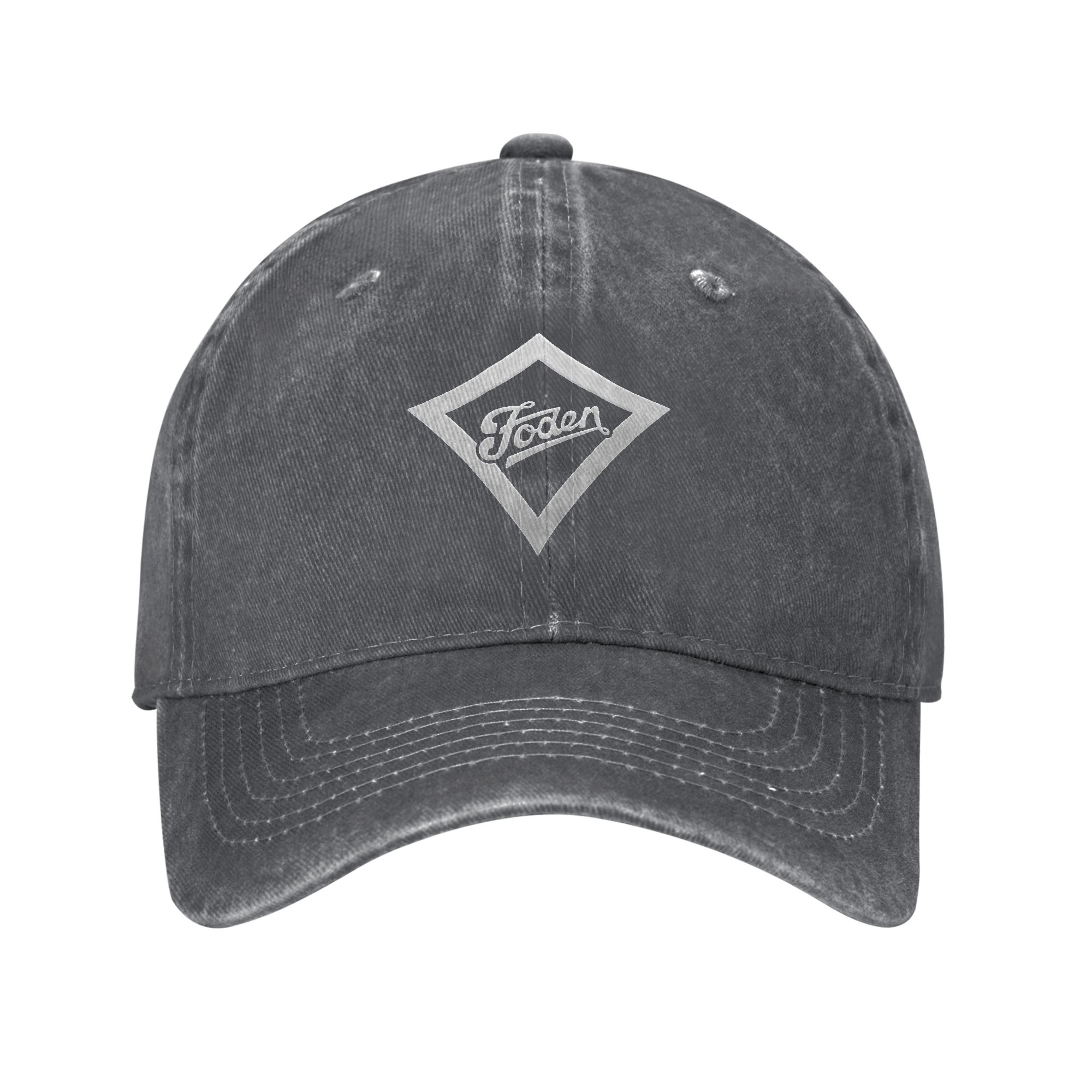 Outdoor Lighting Logo - Modische Vintage-Baseballmütze mit Foden-Truck-Logo. Leichte Vintage-Damenmützen