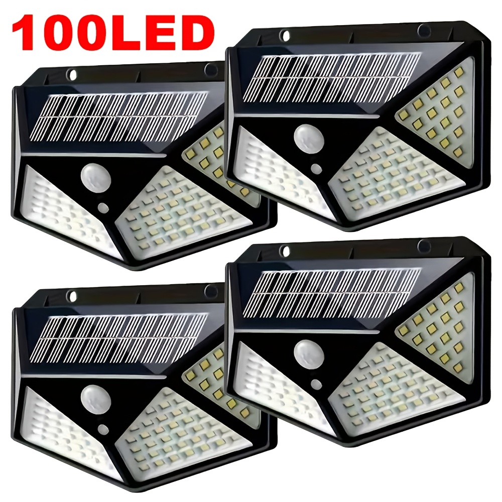 Outdoor Lighting Linear - 100 LED Solar-Gartenleuchte für Außenbereich mit