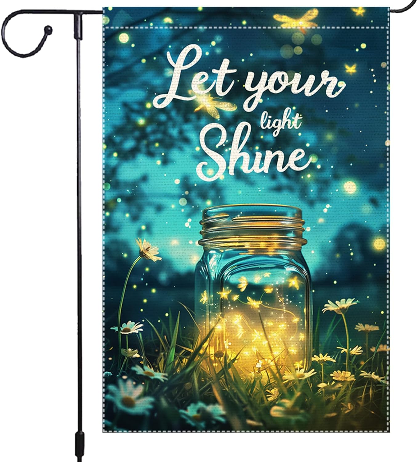 Outdoor Lighting For Your Yard - Let Your Light Shine Gartenflagge 12x18