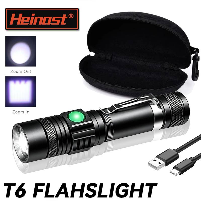 T6 LED Wiederaufladbare Tasche – Outdoor Lighting Black Bewertung und Preis