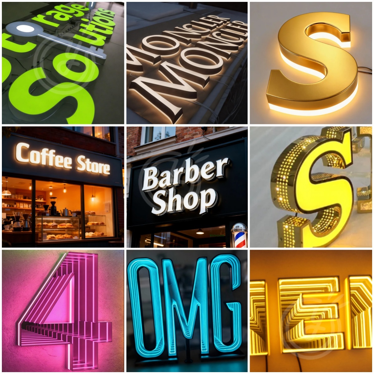 Maßgefertigte Acryl-Schilder L – Outdoor Lighting Logo Bewertung und Preis