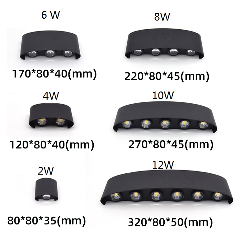 2W 4W 6W 8W 10W 12W LED-Wandle – Outdoor Lighting Linear Bewertung und Preis