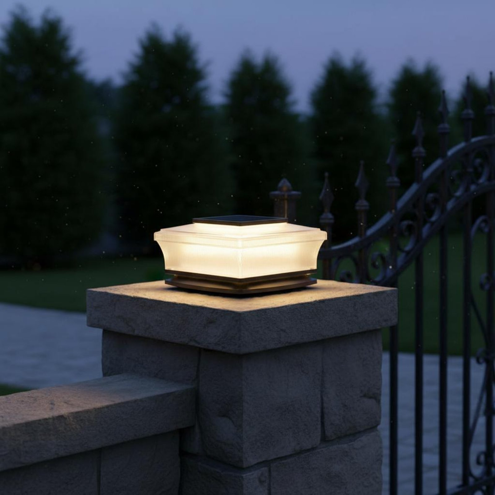 Solar-Pfostenkappenleuchte Kab – Outdoor Lighting Wireless Bewertung und Preis