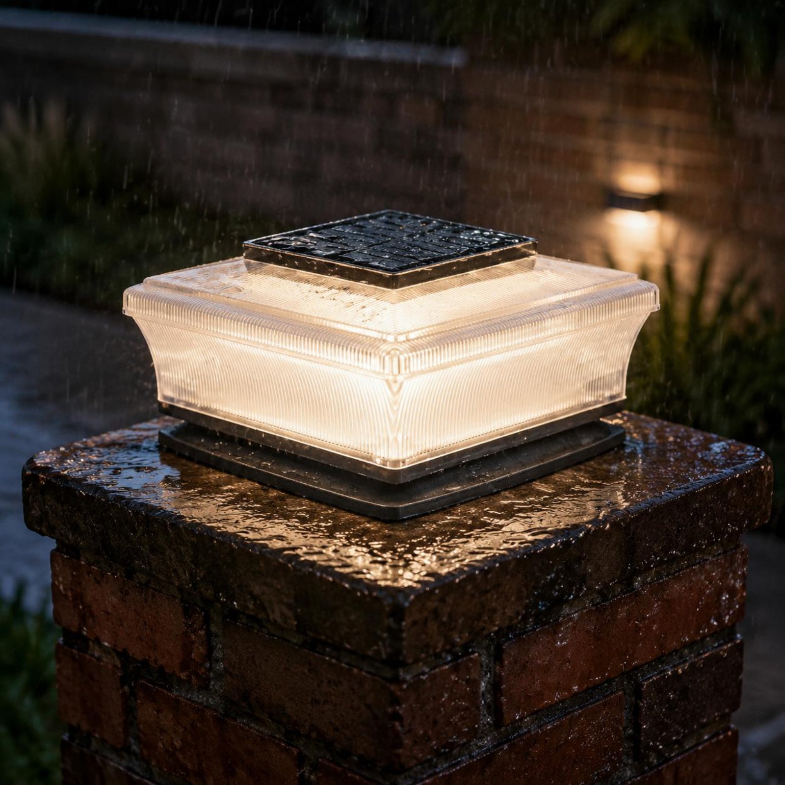 Solar-Pfostenkappenleuchte Kab – Outdoor Lighting Wireless Bewertung und Preis