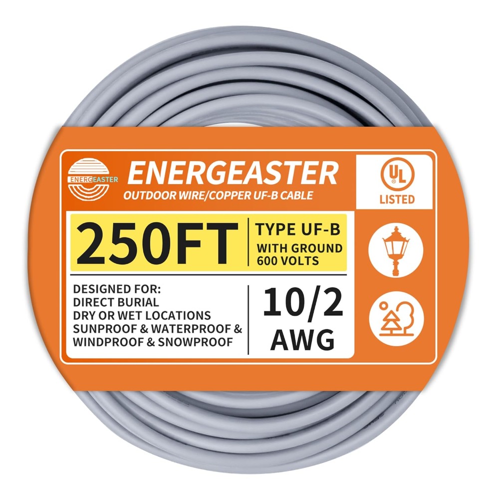 US-Versand 10/2 UF-B Außen-Erd – Outdoor Lighting Cable B&Q Bewertung und Preis