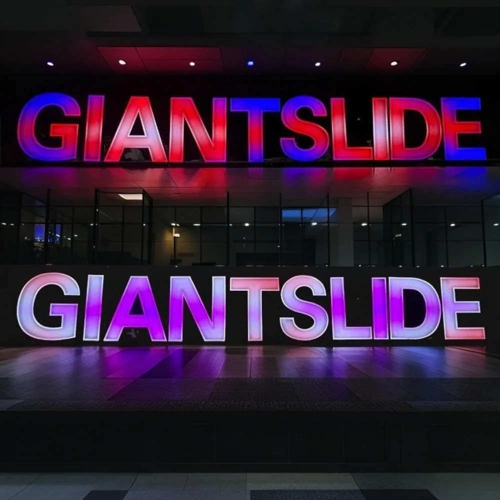 Benutzerdefinierte RGB Metall  – Outdoor Lighting Logo Bewertung und Preis