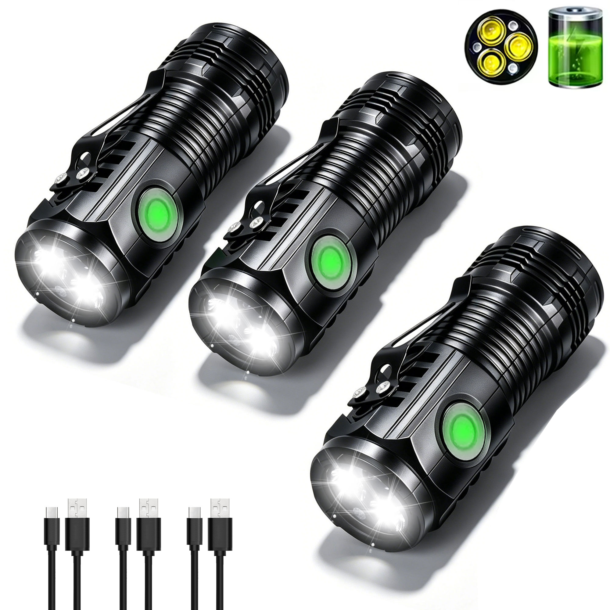 Tragbare Wiederaufladbare Outd – Outdoor Lighting Black Bewertung und Preis