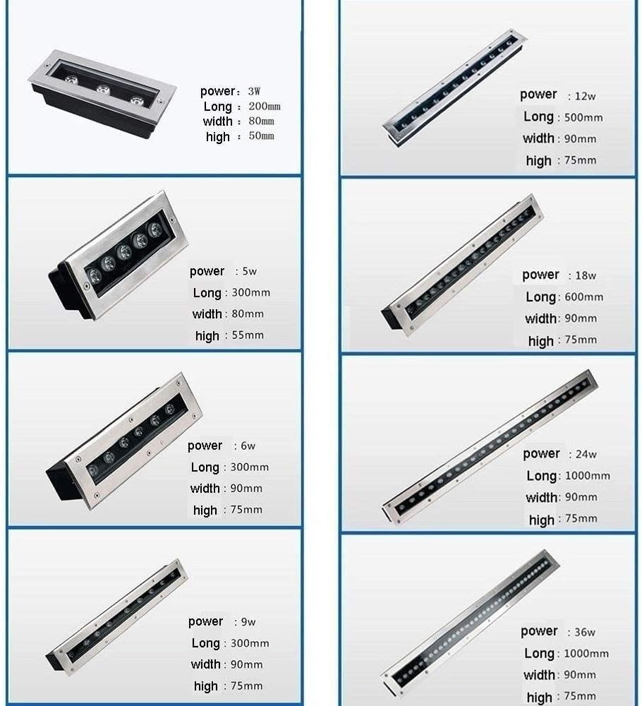 Lineare LED-Bodenleuchte IP67  – Outdoor Lighting Linear Bewertung und Preis