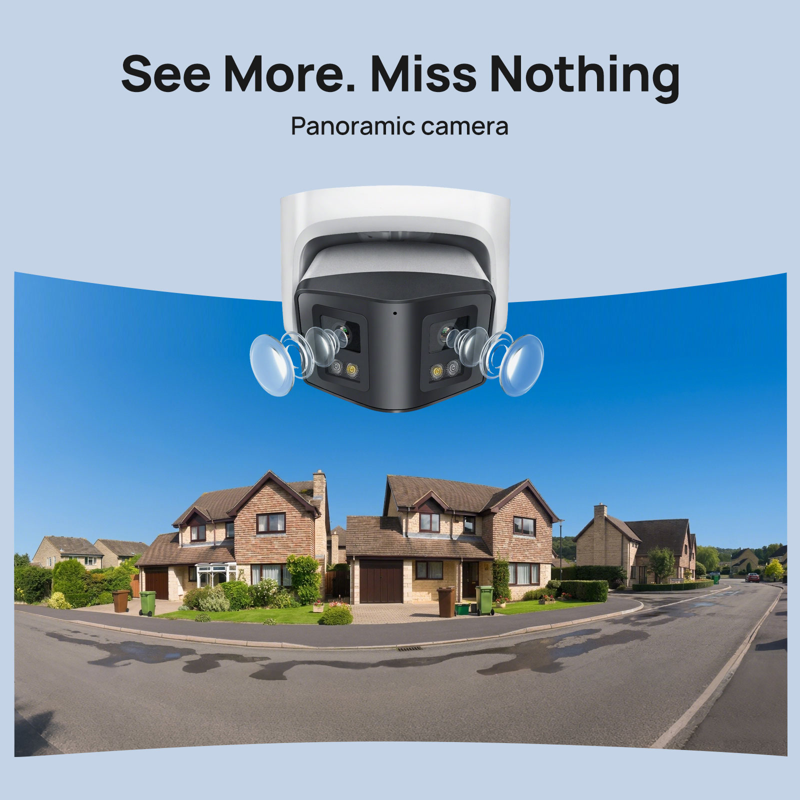 Vikylin 4MP Panorama Smart Dua – Outdoor Lighting Under Roof Bewertung und Preis