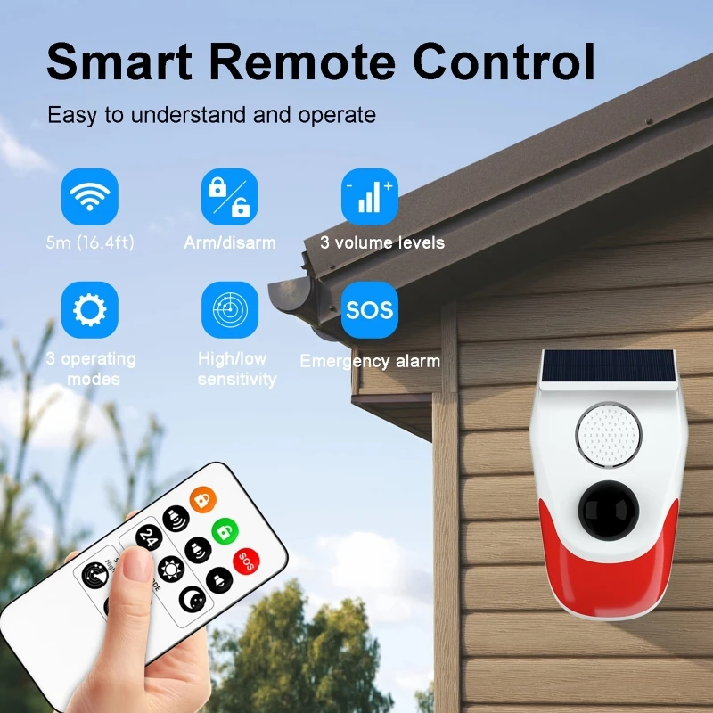 Solar-Sound-Licht-Alarm, kabel – Outdoor Lighting Wireless Bewertung und Preis