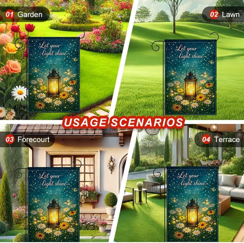 Gartenflagge 12x18 Zoll, Lass  – Outdoor Lighting For Your Yard Bewertung und Preis