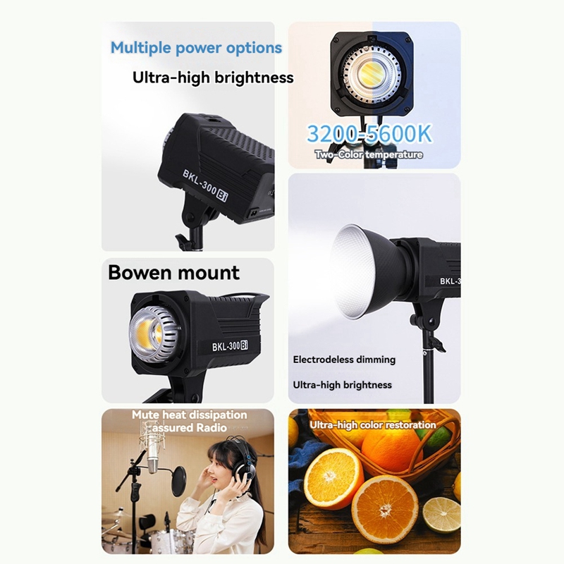 300W Bi-LED-Videoleuchte, kont – Outdoor Lighting Wireless Bewertung und Preis
